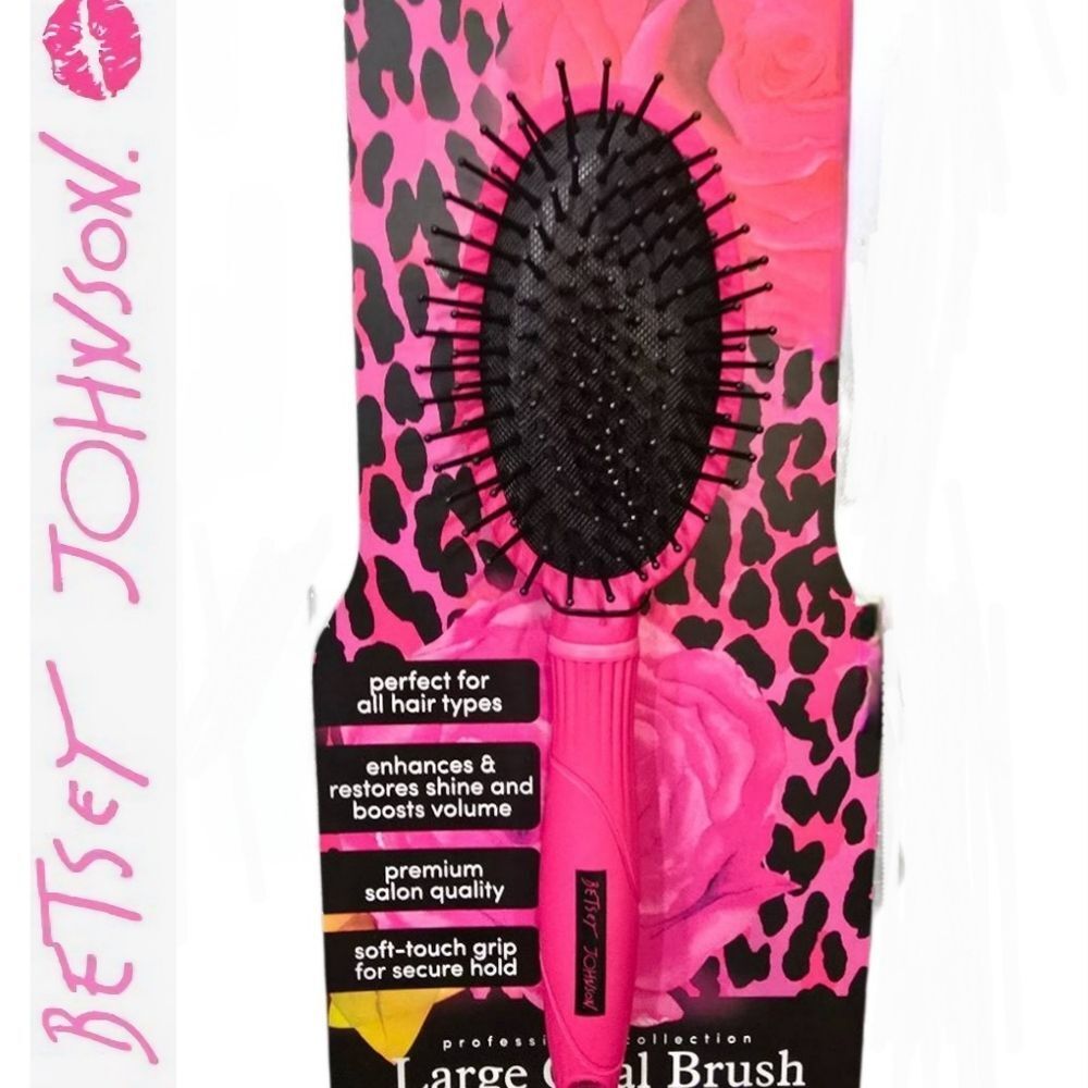 Betsey Johnson Large Oval Hair Brush